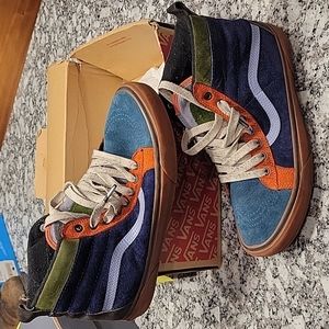Men's Vans Size 9 Sk8-Hi Mte Medieval Blue/Laven